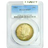 1964 Kennedy Half Dollar PCGS MS67