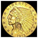 1884-CC Morgan Silver Dollar & 1913 Indian Head Go