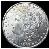 1887 Silver Morgan Dollar UNCIRCULATED