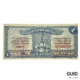 1915 Free and Sovereign State of Mexico 1 Peso