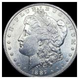 1887-S Silver Morgan Dollar CHOICE BU