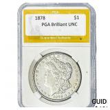 1878 Morgan Silver Dollar PGA BU