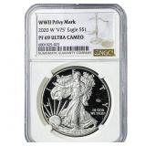 2020-W Silver Eagle NGC PF69 Ultra Cameo