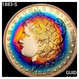 1883-S Morgan Silver Dollar CHOICE BU+