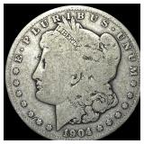 1904-S Silver Morgan Dollar NICELY CIRCULATED
