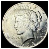 1923 Peace Silver Dollar CHOICE BU