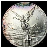 2002-Mo Silver 1 Onza Libertad GEM BU