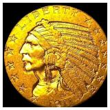 1911 Indian Head Half Eagle $5 Gold UNCIRCULATED