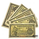 [5 ]1915 Mexico Fractional Currency 50 Centavos