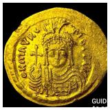 Byzantine Maurice Tiberius 578-602 Gold Solidus