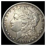 1891-CC Silver Morgan Dollar CLOSELY UNCIRCULATED