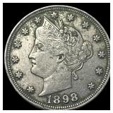 1898 Liberty Head Nickel CLOSELY UNCIRCULATED