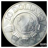 1977 Singapore Silver 10 Dollars