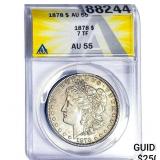 1878 Morgan Silver Dollar ANACS AU55