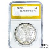 1878-S Morgan Silver Dollar PGA BU