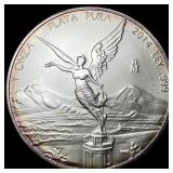 2014 Mexico 1 oz Silver Libertad GEM BU