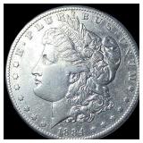 1884-O Silver Morgan Dollar CLOSELY UNCIRCULATED