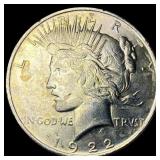 1922 Silver Peace Dollar CHOICE BU