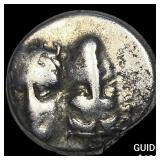 Greece Moesia, Istros 4th Cent. BC Silver Drachm