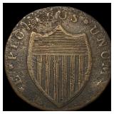 1786 New Jersey Copper Coin CLOSELY UNCIRCULATED