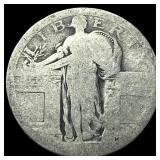 Standing Liberty Quarter 1927 No Mint Mark. NICELY