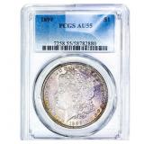 1899 Morgan Silver Dollar PCGS AU55