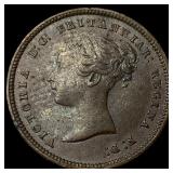 1844 Ceylon Copper 1/2 Farthing