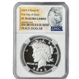 2023-S Silver Peace Dollar NGC PF70 Ultra Cameo