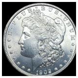 1902-O Silver Morgan Dollar GEM BU