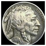 1918-S Buffalo Nickel NEARLY UNCIRCULATED