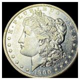1900-O O/CC Silver Morgan Dollar CHOICE AU