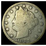 1883 Liberty Head Nickel (No Cents) LIGHTLY CIRCUL