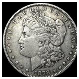 1878 Silver Morgan Dollar NEARLY UNCIRCULATED