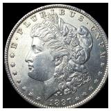 1897 Silver Morgan Dollar CHOICE BU