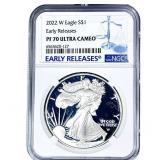 2022-W Silver Eagle NGC PF70 Ultra Cameo