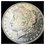 1887-S Silver Morgan Dollar CHOICE BU