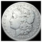 1878 Silver Morgan Dollar LIGHTLY CIRCULATED