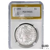1896 Morgan Silver Dollar PGA MS65