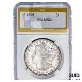 1899 Morgan Silver Dollar PGA MS64