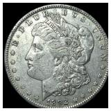1892 Morgan Silver Dollar NEARLY UNCIRCULATED