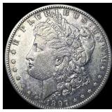 1897-S Silver Morgan Dollar CLOSELY UNCIRCULATED