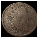 1808 Copper Half Cent LIGHTLY CIRCULATED