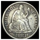 1883 Seated Liberty Dime CLOSELY UNCIRCULATED