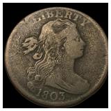 1803 Draped Bust Large Cent LIGHTLY CIRCULATED