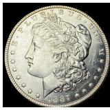 1887 Morgan Silver Dollar GEM BU
