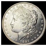 1887 Silver Morgan Dollar UNCIRCULATED