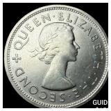 1953 Southern Rhodesia Silver Crown