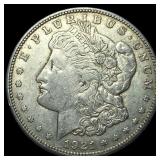 1921 Silver Morgan Dollar NEARLY UNCIRCULATED
