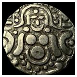 [AH1229]19th Cent. Bengel Presidency Silver Rupee