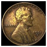 1931-S Lincoln Wheat Cent NEARLY UNCIRCULATED